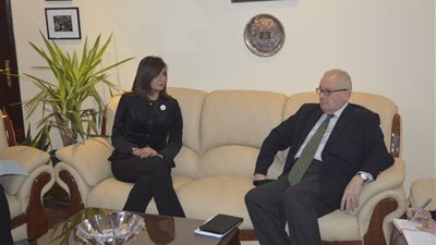 وزيرة الهجرة تلتقي السفير الإيطالي بالقاهرة وتدعوه لبحث معادلة رخصة القيادة المصرية والايطالية