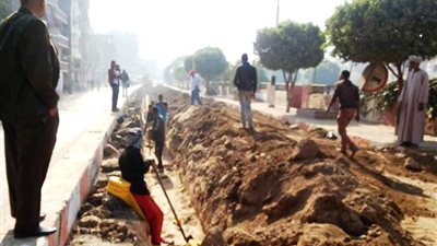 محافظ سوهاج: بدء التشغيل التجريبى للصرف الصحى بنسبة 80% بمدينة المراغة