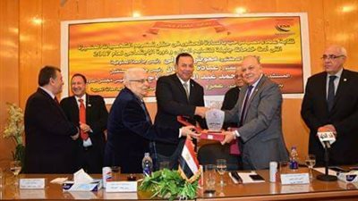 بالصور.. عمرو سلامه :جامعة المنوفية جامعة متميزة علميا وإداريا