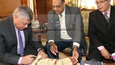 مدير أمن المنوفية يعتمد نتيجة الشهادة الإعدادية بنسبة نجاح 85.31   %