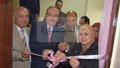 محافظ بني سويف  يفتتح  فرع  نقابة التمريض الجديد بالمحافظة 