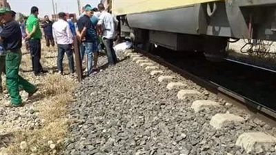 إصابة طالب أثر سقوطه تحت عجلات القطار بالمنوفية