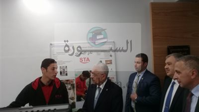 بالصور.. طارق شوقى يفتتح المرحلة الثانية باكاديمية السويدى للتعليم الفني