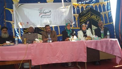 قومي المراة بقنا يواصل استمرار نجاحاته بقرية المراشدة في حملة 