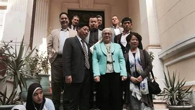 اسباب خفية وراء اقالة عميدة الفنون الجميلة بجامعة حلوان ..صفية القبانى : 