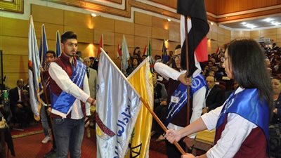 بالصور.. شوقى يكرم أعضاء المكتب التنفيذي الجدد لمجلس الاتحاد العام لطلاب مدارس الجمهورية  