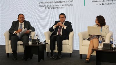 وزير التعليم العالى يشهد جلسة السياسات والتمويل والموارد البشرية بالمنتدى الافريقي الثالث للعلوم والتكنولوجيا والابتكار