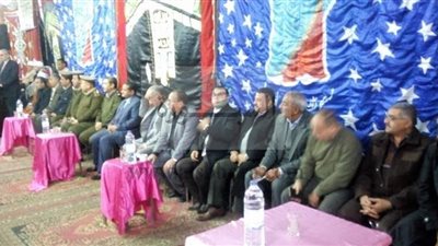 معلمو ملوي تتلقى العزاء في شهداء الواجب بمقر النقابة