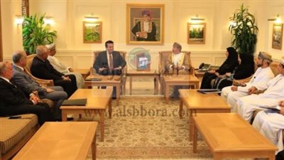 خالد عبدالغفار يلتقى وزير القوى العاملة العمانى