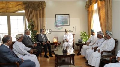 خالد عبدالغفار يلتقى بالامين العام للبحث العلمى العمانى