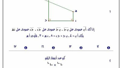 ننشر أسئلة الأولمبياد الوطنى المصرى فى الرياضيات للعام السابق 2017 
