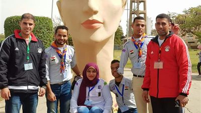 بالصور.. جامعة مدينة السادات تشارك فى أسبوع شباب الجامعاتالأول لمتحدي الإعاقة بالمنيا