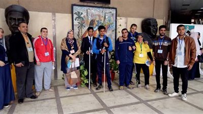 جامعة عين شمس تواصل مشاركتها الفعالة في الاسبوع الاول لمتحدي الإعاقة بالمنيا