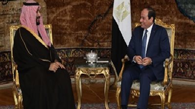 السيسى يدعو ولى العهد السعودى لحضور عرض 