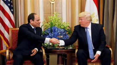 ترامب يعلن دعم أمريكا لمصر فى حربها ضد الإرهاب فى اتصال هاتفى بالسيسي