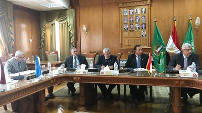 ندوة  لمستشفى سرطان الأطفال 57357 بمشاركة طلاب كلية الطب جامعة المنوفية