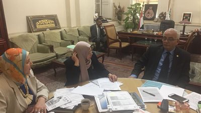 حجازى يناقش تنفيذ التسهيلات المقدمة لطلاب شمال سيناء