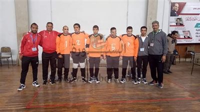 عين شمس تفوز علي المنصورة في كرة الجرس 