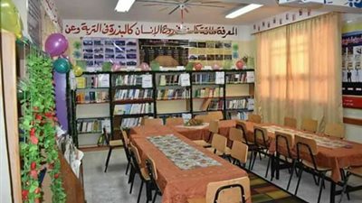 حصول مدرسة الشهيد حسين سلامة الثانوية بالأقصر على درع التفوق المكتبى الذهبى