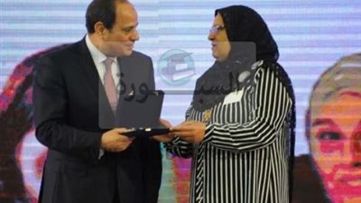 الأم المثالية لكفرالشيخ: الرئيس قال لى :