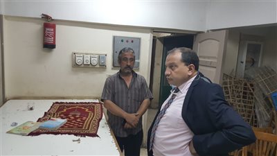 رئيس جامعة بنى سويف يزور المدينة الجامعية للطالبات