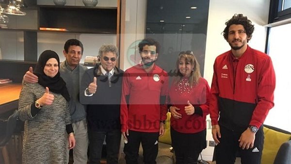 رئيس الجالية مع محمد