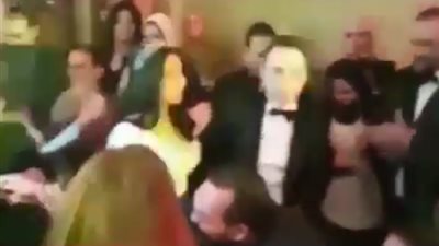 بالصور.. حفل زفاف المطرب حسام حبيب على المطربة شيرين 