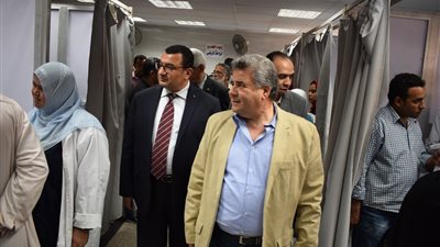 رفع حالة الطوارىء فى مستشفيات جامعة بنها 