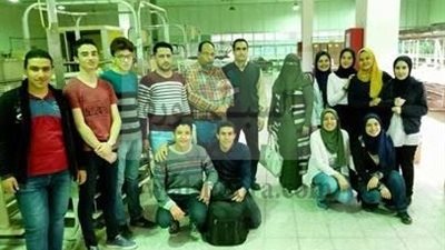 زيارة طلاب مدرسة 