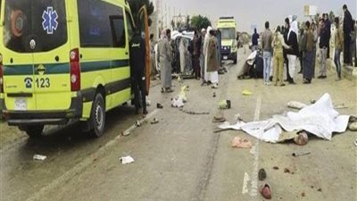  إنهاء إجراءات نقل جثث ضحايا حادث سوهاج لمركز إسنا بالأقصر