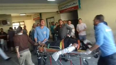 صحة الإسماعيلية تستقبل طلاب جامعة القناة المصابين في حادث تصادم 