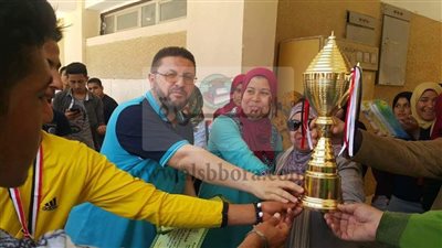 تكريم الطلاب المتفوقين فى الأنشطة الرياضية بكفرالشيخ