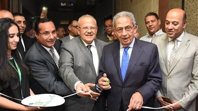 رئيس جامعة القاهرة يفتتح الملتقي الثاني للتشغيل والتدريب 