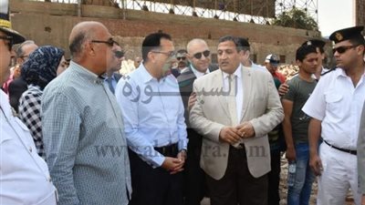 وزير الإسكان يتفقد منطقة مثلث ماسبيرو بعد الإخلاء والهدم والاستعداد لتنفيذ مخطط التطوير