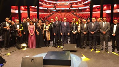 بالصور| بحضور وزيرا ثقافة البلدين..  ليالي الأوبرا المصرية تضئ العاصمة السعودية الرياض