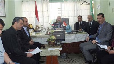 الرشيدي يعقد إجتماع لمناقشة الخطوات الفعلية لتنفيذ خطة الوزارة لتطوير التعليم 