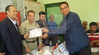 تكريم الفائقين فى التربية الإجتماعية بإدارة سيدى غازى التعليمية بكفرالشيخ