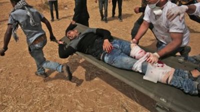 استشهاد شاب فلسطيني برصاص الاحتلال الإسرائيلي على الحدود بين قطاع غزة والأراضي المحتلة