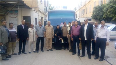 الاتوبيس الطائر يخترق امتحانات صفوف النقل بأسيوط