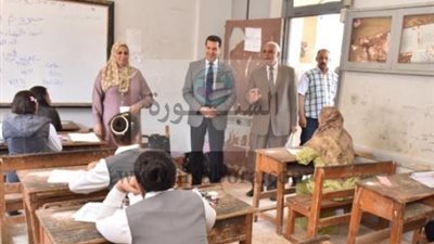 ​ 60الف و635 طالب وطالبة بـ 342 لجنة بامتحانات الشهادة الاعدادية باسيوط والمحافظ يتفقد اللجان 