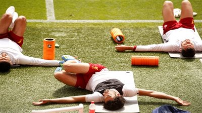 شاهد محمد صلاح يستعد لنهائى دورى ابطال اوروبا