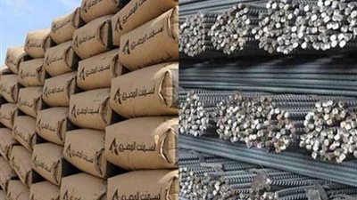 انخفاض نسبى اليوم الجمعة فى أسعار الحديد والأسمنت