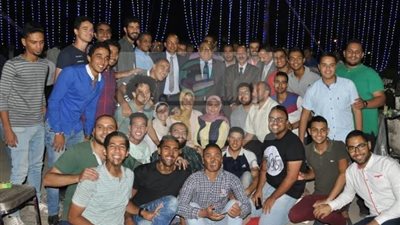 اتحاد طلاب جامعة حلوان ينظم حفل إفطار جماعي 