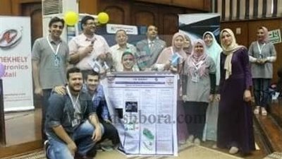 فريق مدرك يحقق المركز الثاني باختراع سوار لمساعده الصم والبكم بهندسه منوف