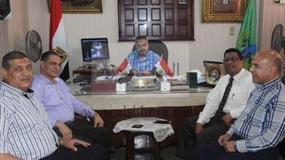 وكيل تعليم المنوفية يجتمع بمديرى عموم المديرية