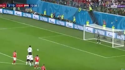مصر خارج المونديال بالهزيمة امام روسيا