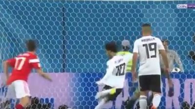 شاهد هدف محمد صلاح التاريخى فى مرمى روسيا