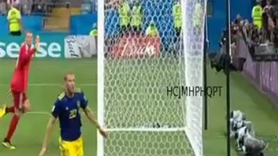 بالفيديو| السويد يحرز الهدف الأول فى شباك ألمانيا