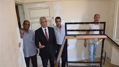 نائب رئيس جامعة المنوفية للتعليم والطلاب يتابع أعمال الصيانة بالمدن الجامعية