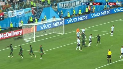 ملخص مباراة الارجنتين ونيجيريا